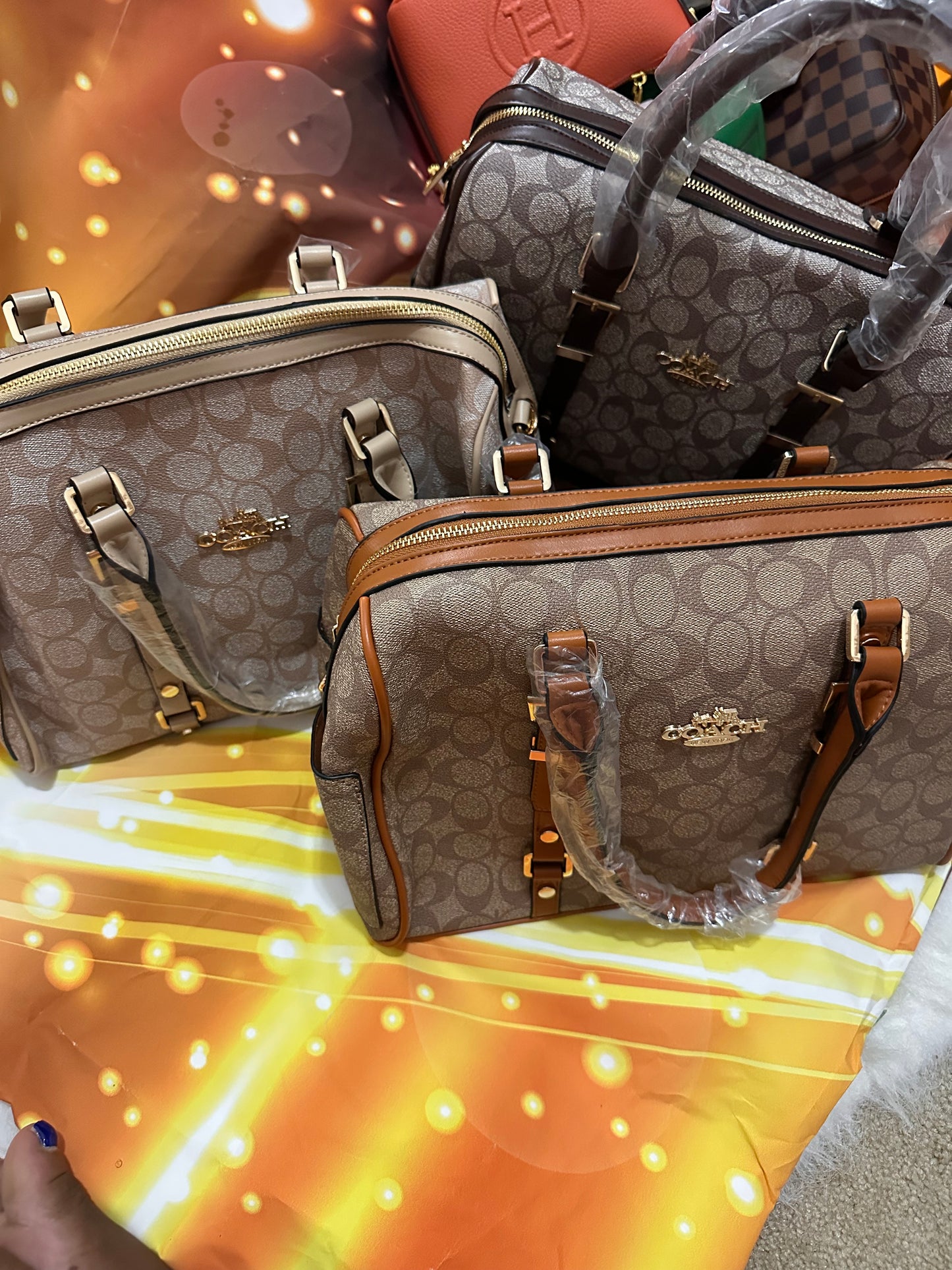 Coach Large Speedy Tote w/ Wallet