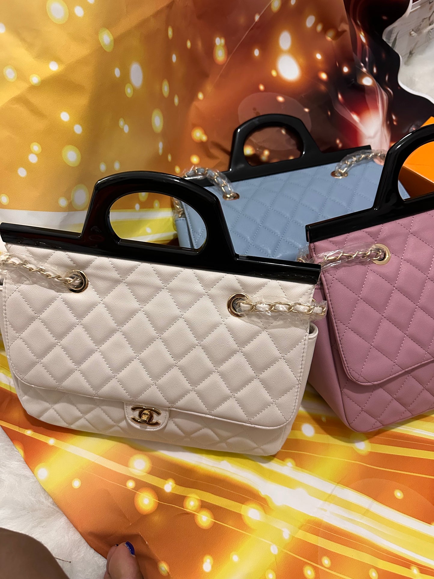 CC Elegant Handbag w/Wallet