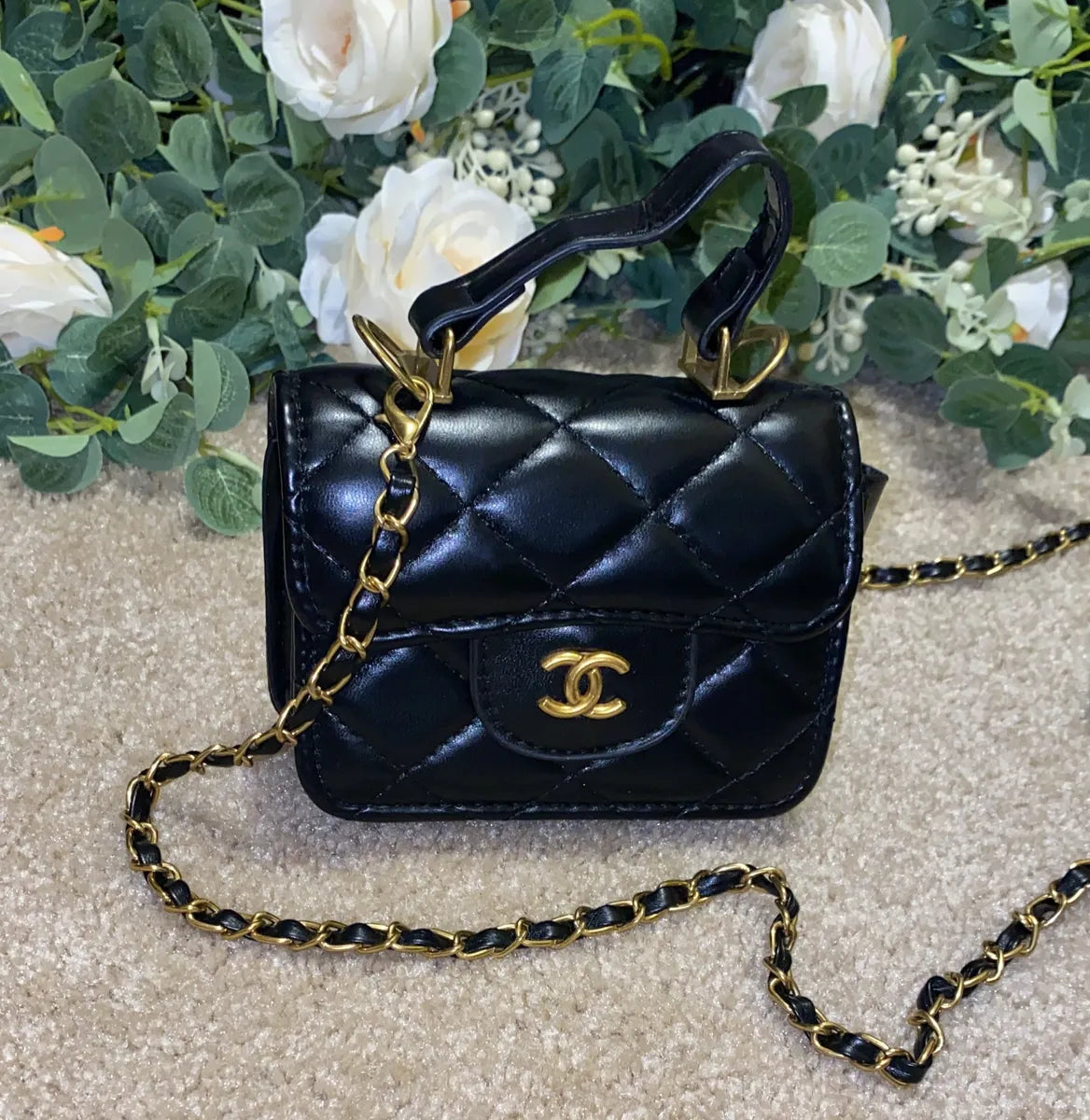 CC Mini Patent Leather Crossbody