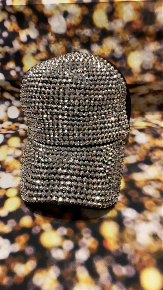 Black Cap with Silver Studs