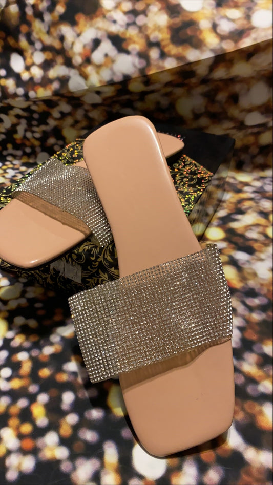 Bling Pink Sandals