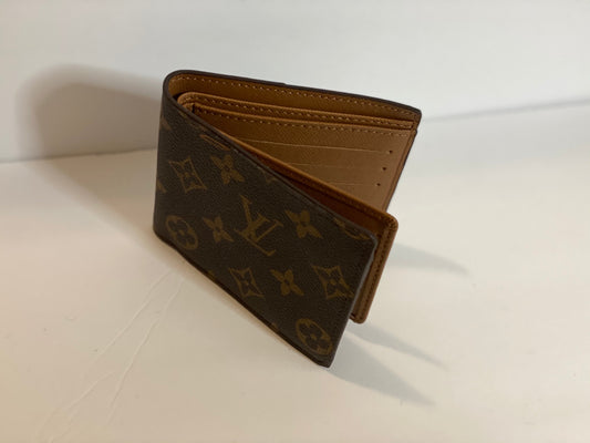 Brown LV Monogramed Men’s Leather Wallet