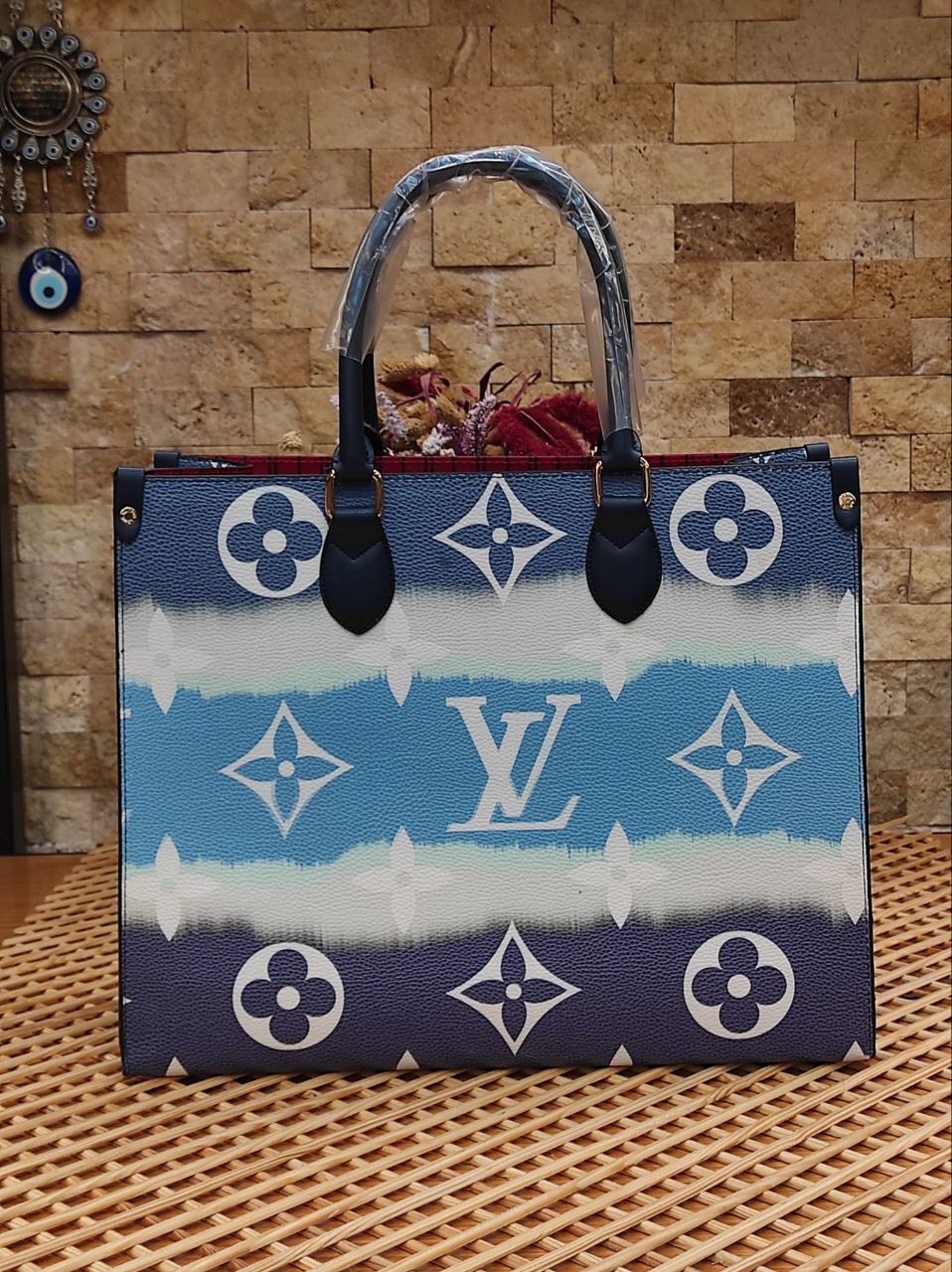 LV Blue Mono Handbag
