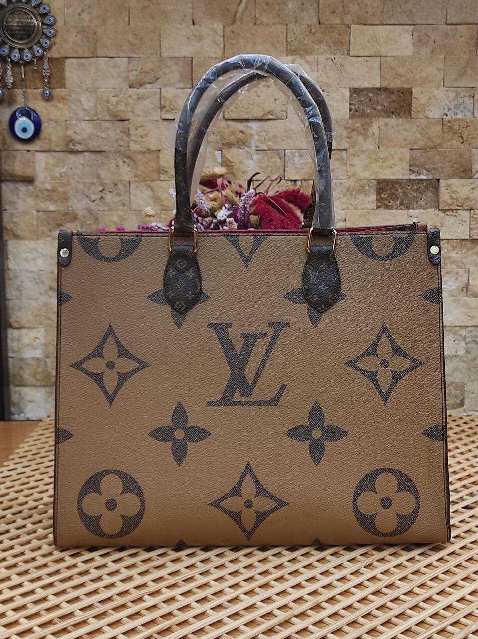 LV Large Mono Bronze Bag