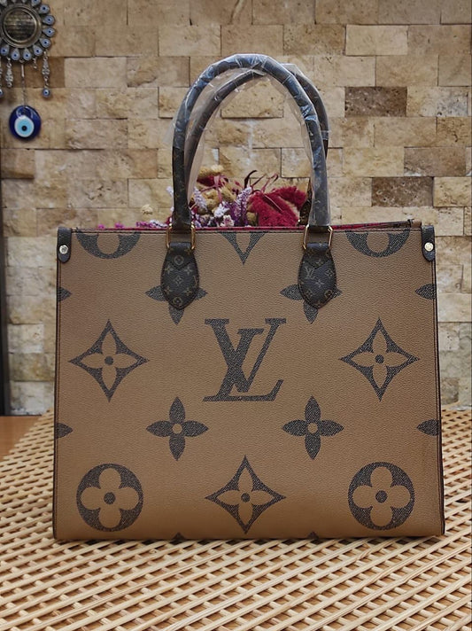 LV Large Mono Bronze Bag