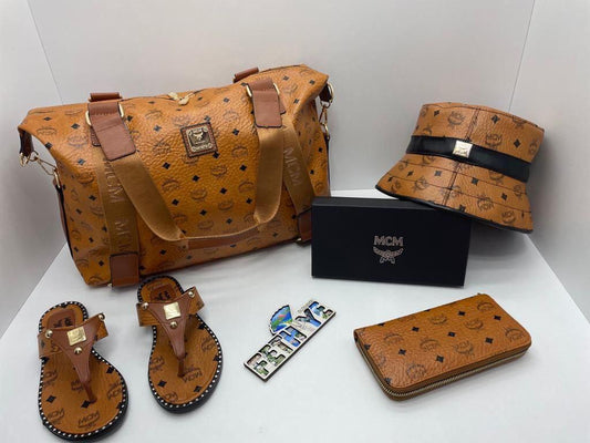 MCM Bag and Wallet Set
