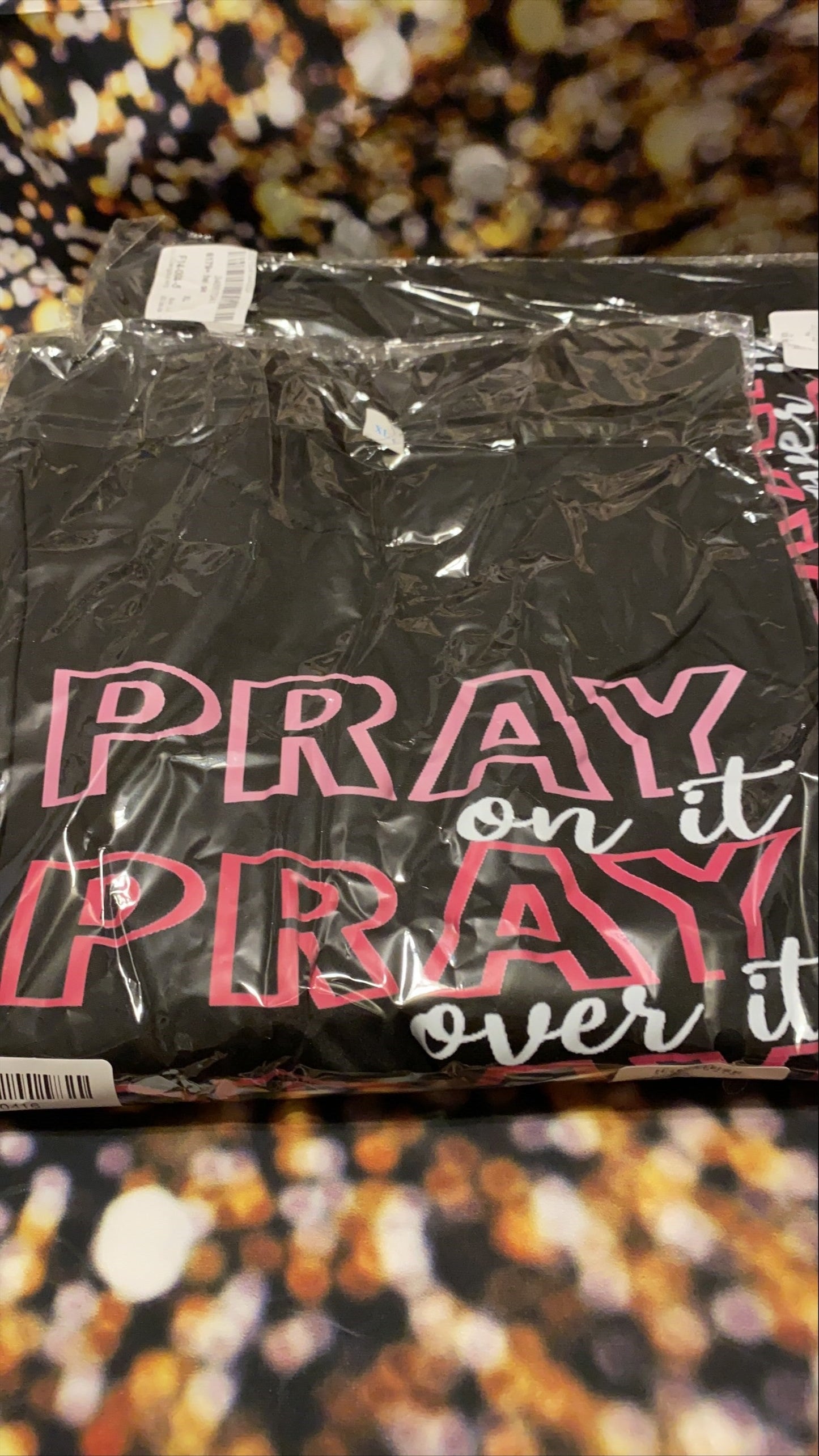 Pray on it Black T-shirt