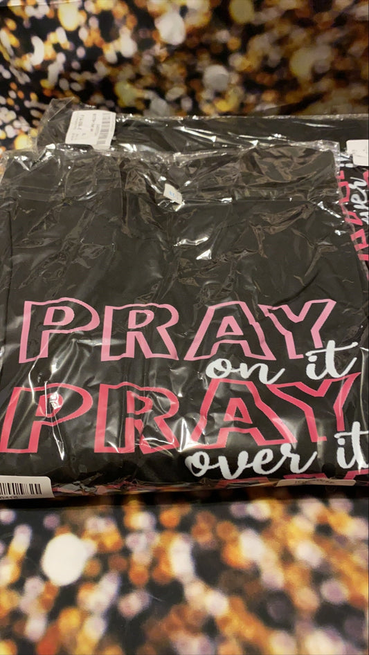Pray on it Black T-shirt