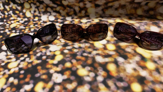 Sunglasses gold frame
