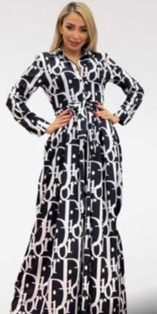 Black CD Dress