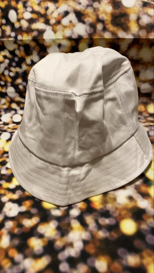 White Bucket Hat