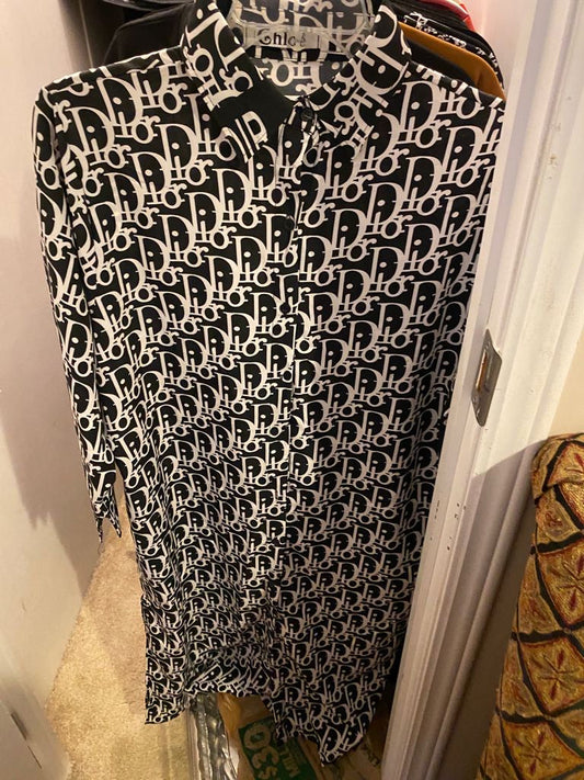Black & White Dior Dress
