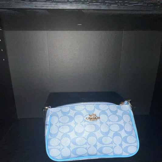 Mini Blue Coach Purse