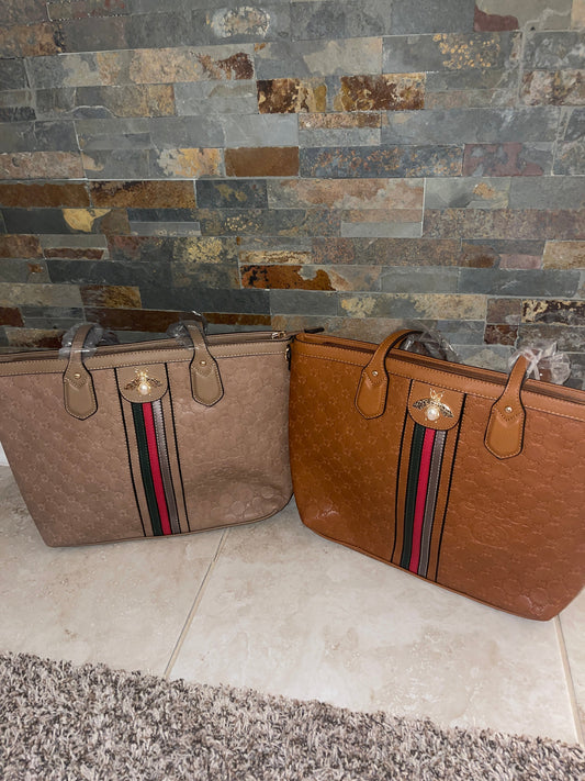 GG leather handbag