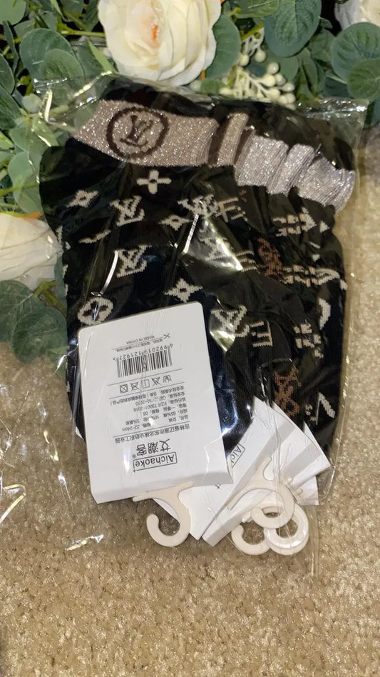 Socks (Black and Gold)